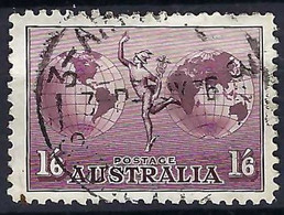 AUSTRALIE Poste Aérienne 1934: Le Y&T 5  Obl. - Usados