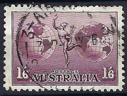 AUSTRALIE Poste Aérienne 1934: Le Y&T 5  Obl. - Gebruikt