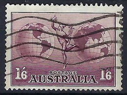 AUSTRALIE Poste Aérienne 1934: Le Y&T 5  Obl. - Gebraucht