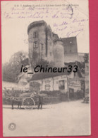 37 - LOCHES----La Tour Louis XI Et Le Donjon ---attelage --animé - Loches
