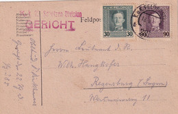 AUTRICHE 1918     CARTE EN FELDPOST - Other & Unclassified
