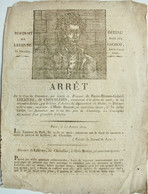 Condamnation à La Peine De Mort De Lelièvre Dit Chevalliers, Lyon, 1821 - Documenti Storici