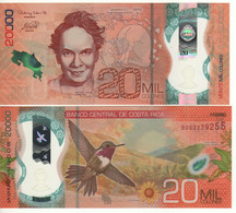 COSTA RICA  New 20'000  Colones  POLIMER  Dated 14.09.2018   Pnew   UNC - Costa Rica