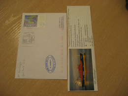 MT DANUBEGAS Tanker Tank GAS Ship Cover HAMBURG 1999 Cancel GERMANY  + Image - Gas