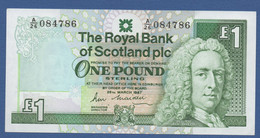 SCOTLAND - P.346 – 1 POUND 1987 - AUNC - Prefix A/26 - 1 Pound