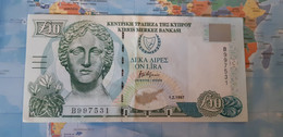 CYPRUS 10 POUNDS P 59 1997 USED XF - Cyprus