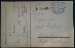 Feldpostkarte KBV Infant.Division   -  San Komp Landwehr Division 1915 - Otros & Sin Clasificación