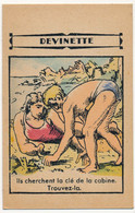 MARSEILLE - 12 Imagettes "Devinette" - Publicité Teinturerie C. Blanc - 13005 Marseille / Imagerie Pellerin Epinal - Advertising