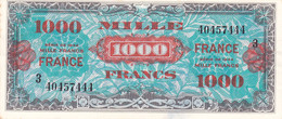 FRANCE - Billet De 1000 Francs Du TRESOR - Série 3 En SUP - Fayette N° 27 - N° Série 40457444 - 1945 Verso Frankreich