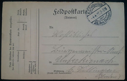 Feldpostkarte 28 Reserve Division 1915 - Autres & Non Classés