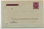 DR PK38/E2 Privat-Kartenbrief  MARINE 1922  Kat. 12,00 € - Sonstige & Ohne Zuordnung
