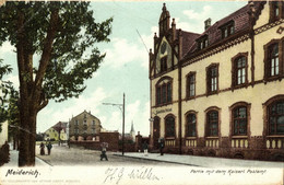 MEIDERICH, Duisburg, Partie Mit Dem Kaiserl. Postamt (1907) AK - Duisburg