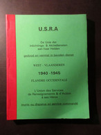 USRA Gedood En Vermist In Bevolen Dienst - West-Vlaanderen - 1940-1945 - Oorlog 1939-45