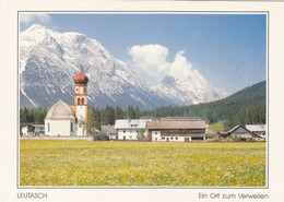 1252) LEUTASCH - KIRCHE U. Bauernhof Haus Details - Ein Ort Zum Verweilen TOP ! HOHE MUNDE - Leutasch