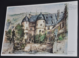 Altes Kurfürstliches Schloss In Zell An Der Mosel - Zell