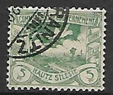 HAUTE SILESIE    -    1921 .   Y&T N° 33 Oblitéré - Silesia