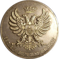 ESPAÑA. MEDALLA ESCUELA SUPERIOR DEL EJÉRCITO. 1.978. ESPAGNE MEDAILLE. SPAIN MEDAL - Firma's