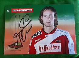 SILVIO HEINEVETTER German Player Handball Card With Autograph Handball Club Magdeburg 2010/2011 Germany - Handball