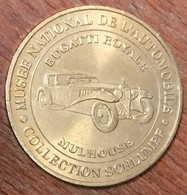 68 MULHOUSE CITÉ DE L'AUTOMOBILE BUGATTI ROYALE MDP 2005 MÉDAILLE MONNAIE DE PARIS JETON TOURISTIQUE MEDALS COINS TOKENS - 2005