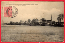 -- SAINT-JOACHIM (Loire Atlantique) - INONDATIONS EN GRANDE BRIERE / HIVER 1903- 1904 -- - Saint-Joachim