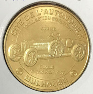 68 MULHOUSE BUGATTI 35B CITÉ DE L'AUTOMOBILE MDP 2014 MÉDAILLE MONNAIE DE PARIS JETON TOURISTIQUE MEDALS COINS TOKENS - 2014