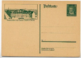 DR PP104/B3-01 Privat-Postkarte NOSKE BORNA  1932  Kat. 45,00 € - Cartes Postales