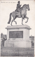 Paris : Statue De Henri IV : Au Dos Pub - à La Ville De Paris - Statues