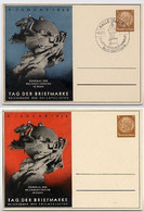 DR PP122/C75  Privat-Postkarten TAG DER BRIEFMARKE **/Sost 1938 - Enteros Postales Privados