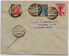 DR PU46/A1 Privat-Umschlag  NATIONALVERSAMMLUNG  Sost. Weimar 1919  Kat. 18,00 € - Buste