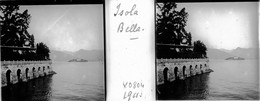 V0804 - ITALIE - ISOLA BELLA - - Plaques De Verre