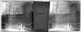 V0820 - ITALIE - SIENNE - Plaques De Verre