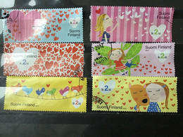 Finland - Complete Set Hart Voor Een Vriend 2012 - Used Stamps