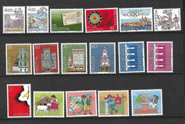 Suisse N° 1194  à  1204 Et 1209 à 1216 Neufs * * B/ TB = MNH F/VF  Voir Scans  - Ongebruikt