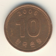 S KOREA 2006: 10 Won, KM 103 - Korea, South