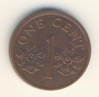 SINGAPORE 1986: 1 Cent, KM 49 - Singapour