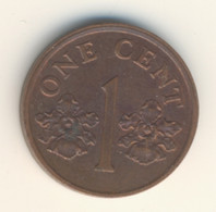 SINGAPORE 1986: 1 Cent, KM 49 - Singapore