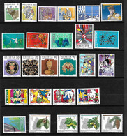 Suisse N° 1389  à 1392 Et 1395 à 1416  Neufs * *  TB = MNH  VF   Voir Scans    - Unused Stamps