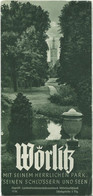 Deutschland - Wörlitz 1938 - Faltblatt Mit 14 Abbildungen - Hotel- Und Gaststättenverzeichnis - Tourism Brochures