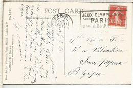 FRANCIA PARIS TP CON MAT JUEGOS OLIMPICOS DE 1924 OLYMPIC GAMES - Estate 1924: Paris