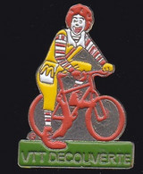 69931- Pin's. Cyclisme.VTT.McDonald's - McDonald's