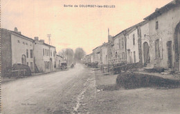 54 - COLOMBEY LES BELLES / SORTIE DU VILLAGE - Colombey Les Belles