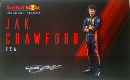 Jak Crawford , Red Bull Junior Team - Handtekening