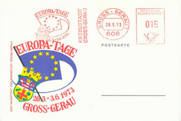 CEPT 1960/85, 5 Versch. Selt. Freistempel-Belege Zum Thema EUROPA (BRD, CH. NL) - Sammlungen