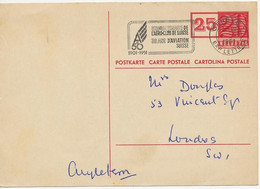 SCHWEIZ "1901-1951 CINQUANTENAIRE DE / LÁERO-CLUB DE SUISSE / 50 ANS D'AVIATION / SUISSE - GENÈVE 1 / EXP. LETTRES" - Lettres & Documents