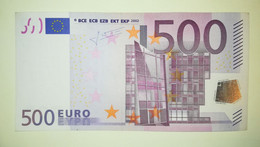 EURO-GERMANY 500 EURO (X) R012 Sign TRICHET - 500 Euro
