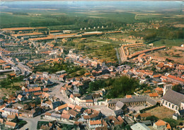 FIXECOURT ( Somme ) . CPSM 10,5 X 15 Vue Panoramique Aérienne - Flixecourt