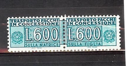 ITALIE 1979  PACCHI IN CONCESSIONNE  Mi  G20  Yv  CP 107  Sass  PC20 **  MNH  FIL STELLE - Colis-concession