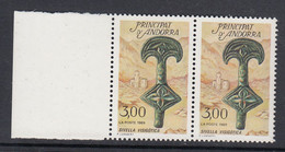 Andorra Fr. 1989  Sivella Visigotica 1v (pair) ** Mnh (51288A) - Gebraucht