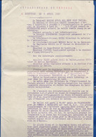 LUNEVILLE    Atterrissage Du Zepplin  Allemand L.Z .16      Le 3 Avril 1913 Compte Rendu  Militaire - Documenten