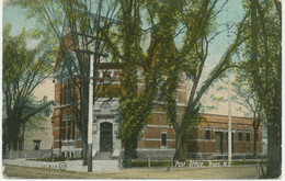 CANADA 1920 Very Fine Mint Valentine‘s Postcard Post Office, TRURO, Nova Scotia - Poste & Postini